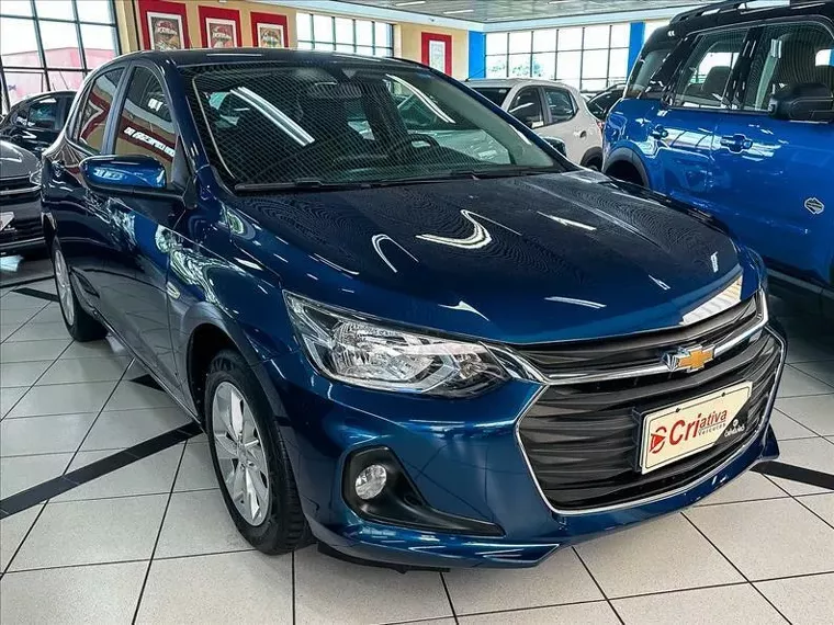 Chevrolet Onix Azul 3