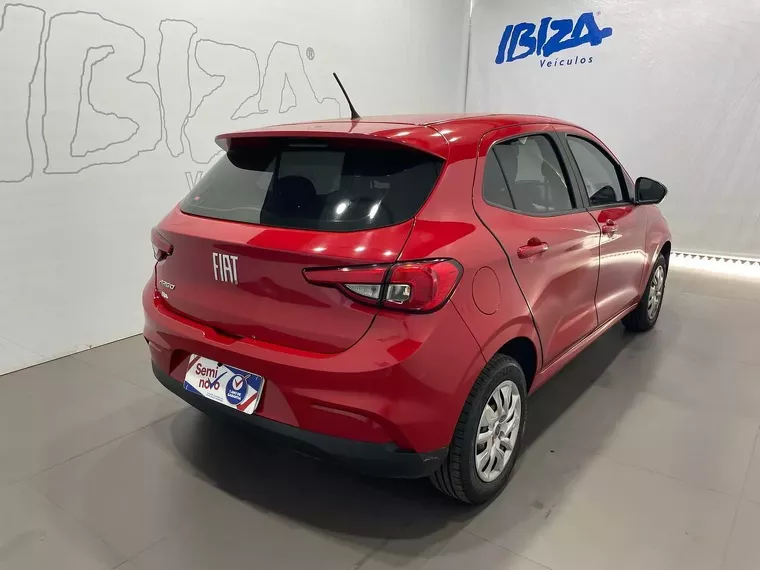 Fiat Argo Vermelho 10