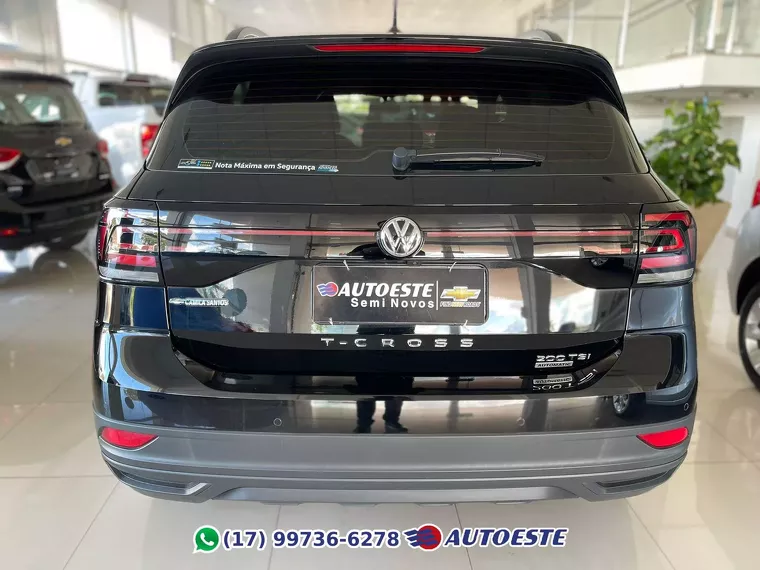 Volkswagen T-cross Preto 5