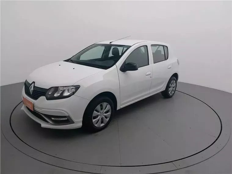 Renault Sandero Branco 17