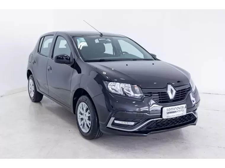 Renault Sandero Preto 12