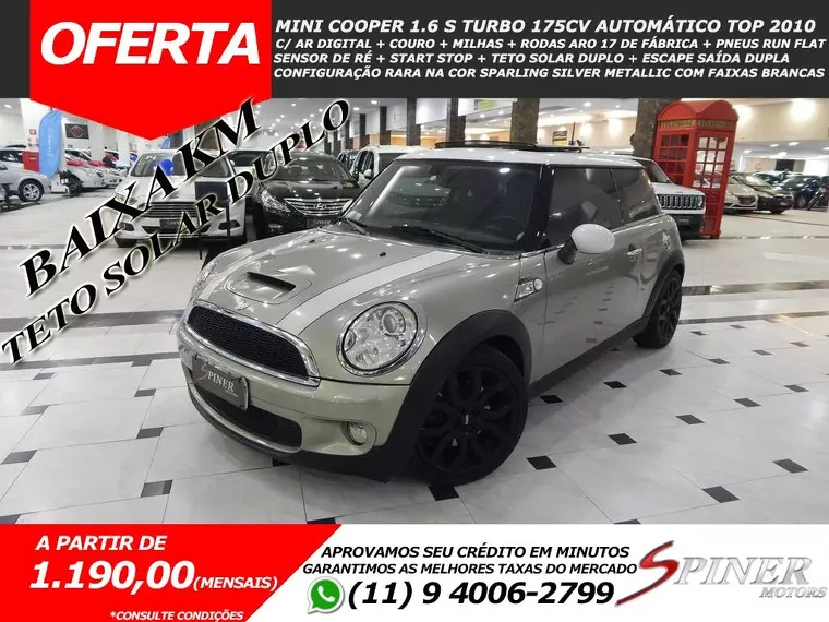 Mini Cooper Cinza 14