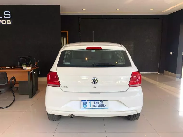 Volkswagen Gol Branco 4