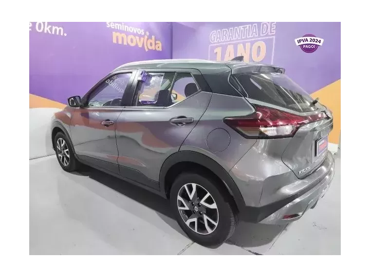 Nissan Kicks Cinza 4