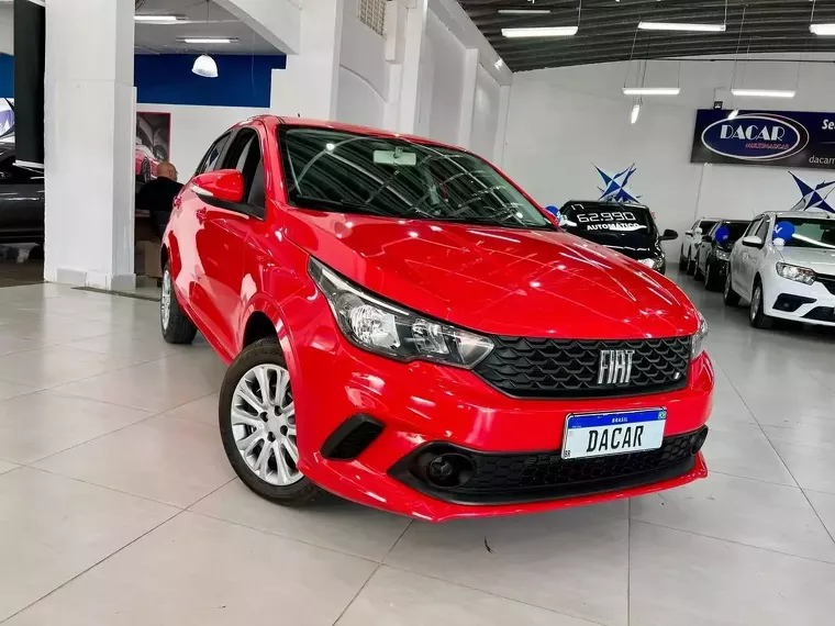 Fiat Argo Vermelho 3