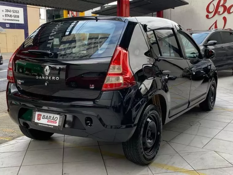 Renault Sandero Preto 7