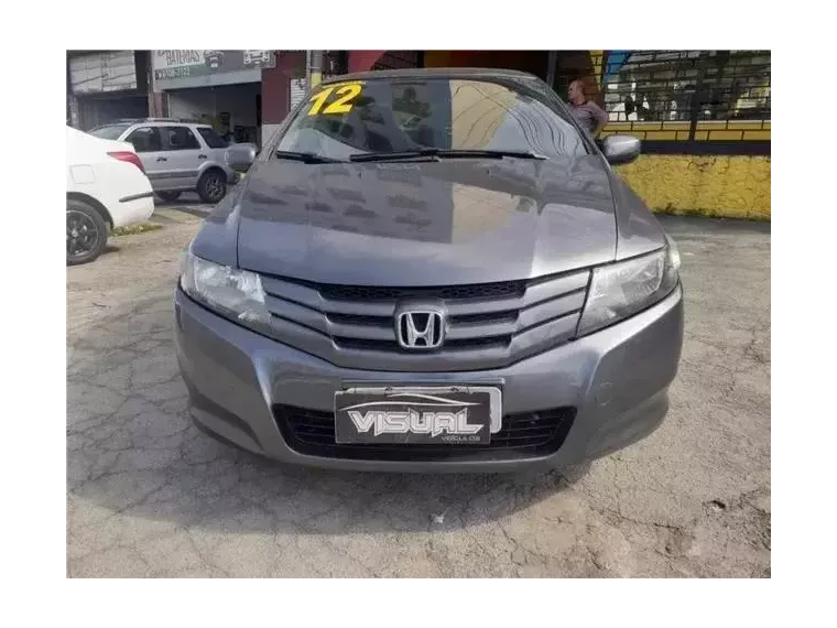 Honda City Cinza 7