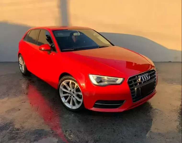 Audi A3 Vermelho 2