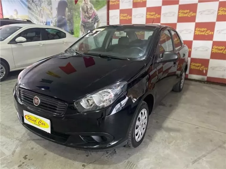 Fiat Grand Siena Preto 1