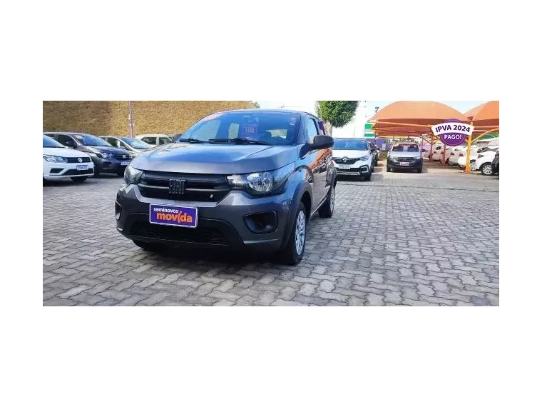 Fiat Mobi Cinza 6