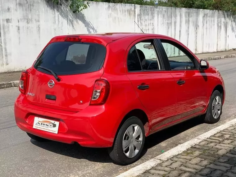 Nissan March Vermelho 3