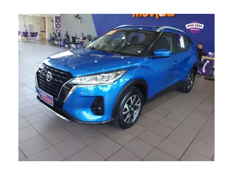 Nissan Kicks Azul 1