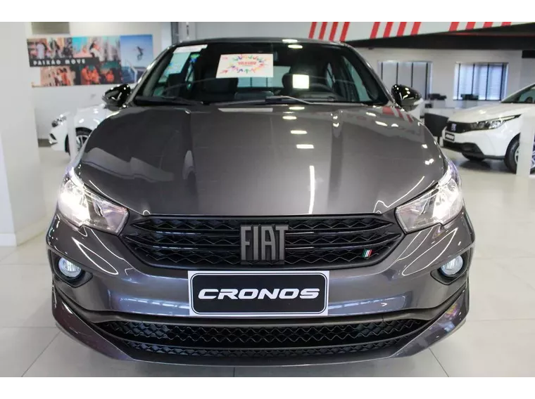 Fiat Cronos Cinza 11