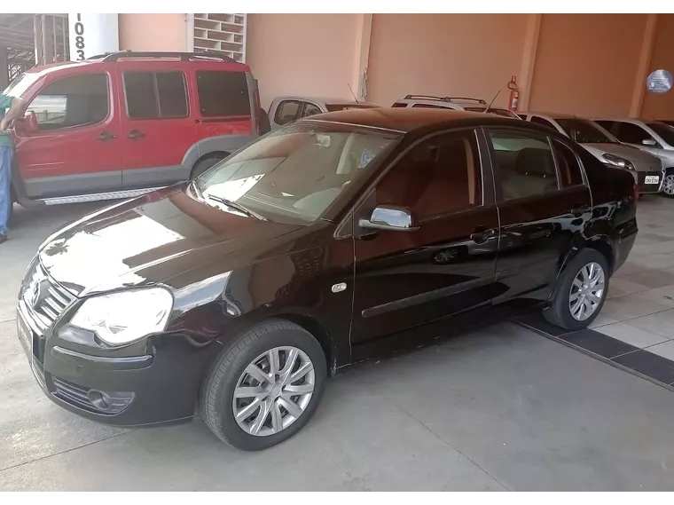 Volkswagen Polo Sedan Preto 7