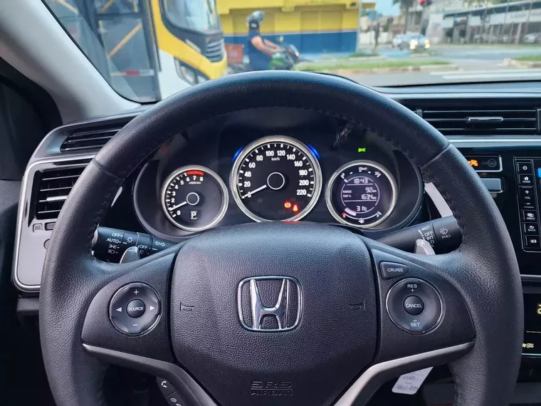 Honda City Cinza 2