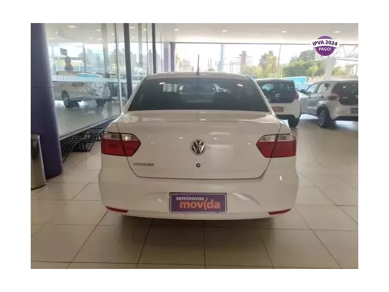 Volkswagen Voyage Branco 4