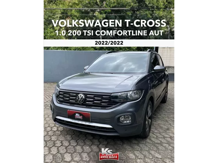 Volkswagen T-cross Cinza 1