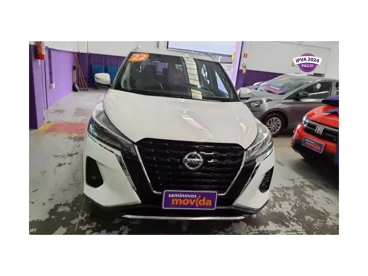 Nissan Kicks Branco 6