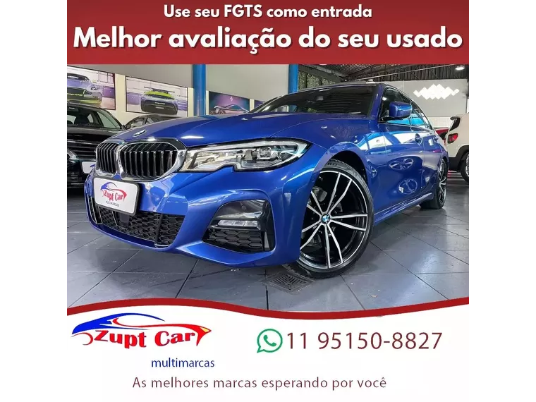 BMW 320i Azul 1