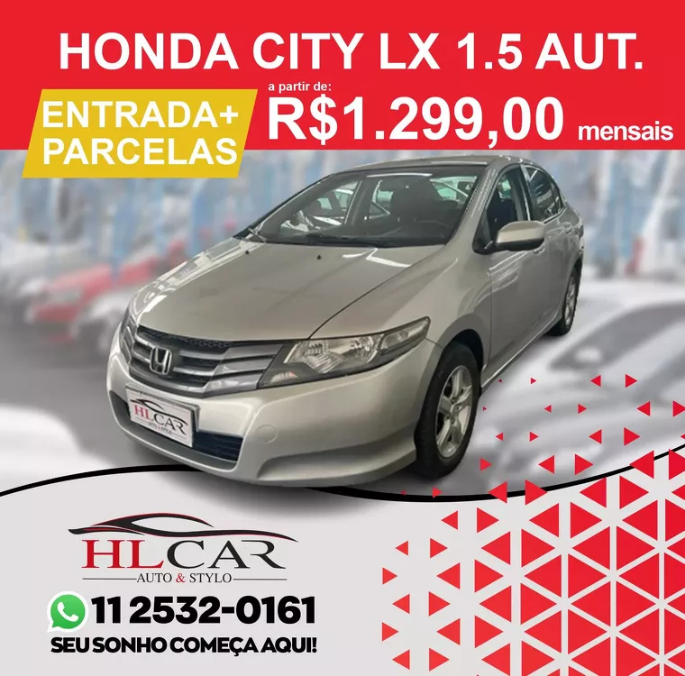 Honda City Prata 1