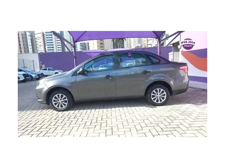 Fiat Grand Siena Cinza 7