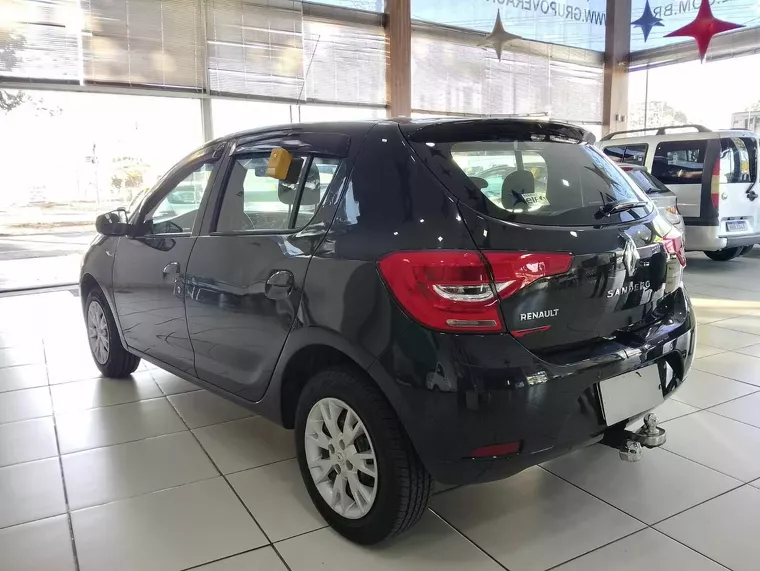 Renault Sandero Preto 7