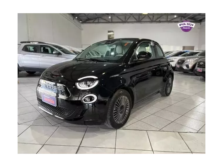 Fiat 500 Preto 2