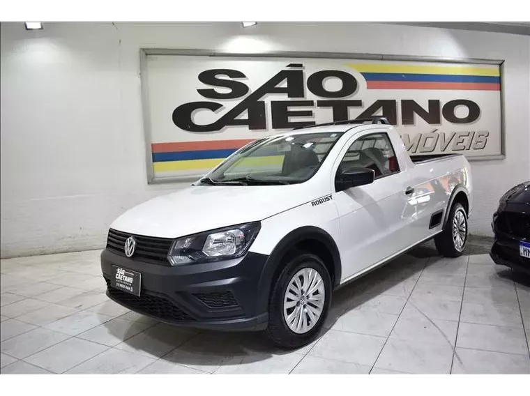 Volkswagen Saveiro Branco 4