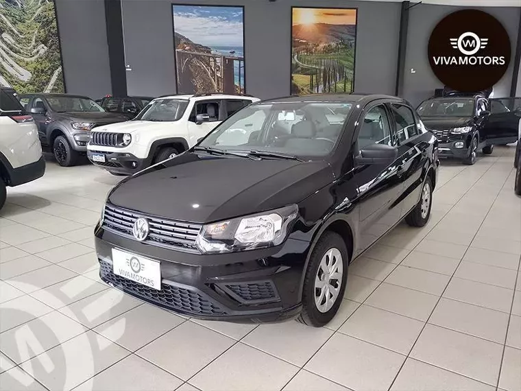 Volkswagen Voyage Preto 5