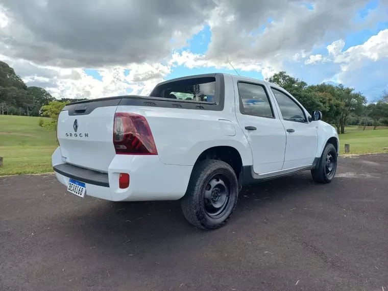 Renault Duster Oroch Branco 7