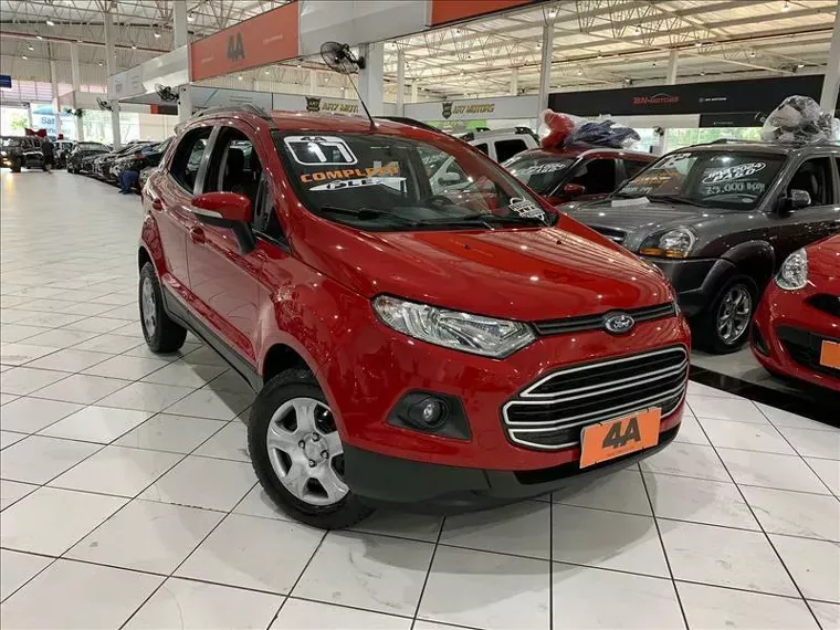 Ford Ecosport Vermelho 2