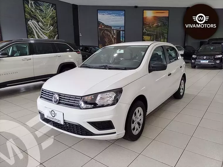 Volkswagen Gol Branco 4