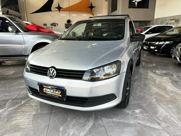 Volkswagen Saveiro Prata 2