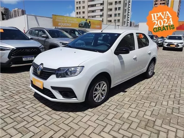 Renault Logan Branco 1