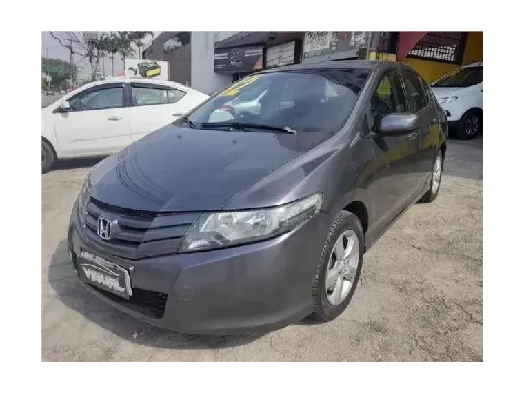 Honda City Cinza 4