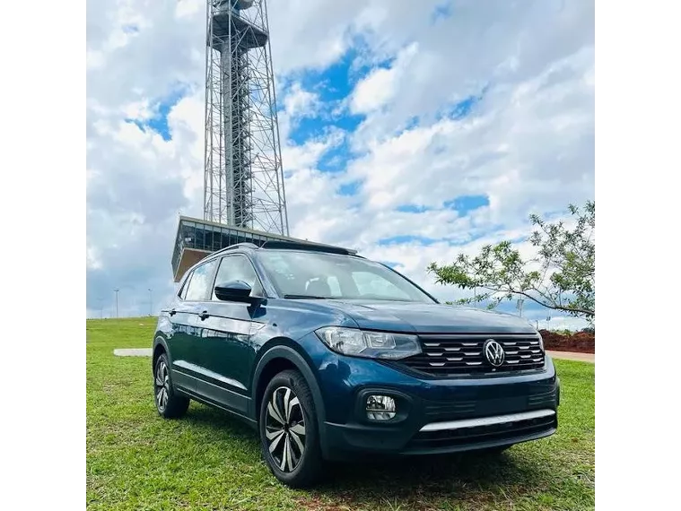 Volkswagen T-cross Azul 3