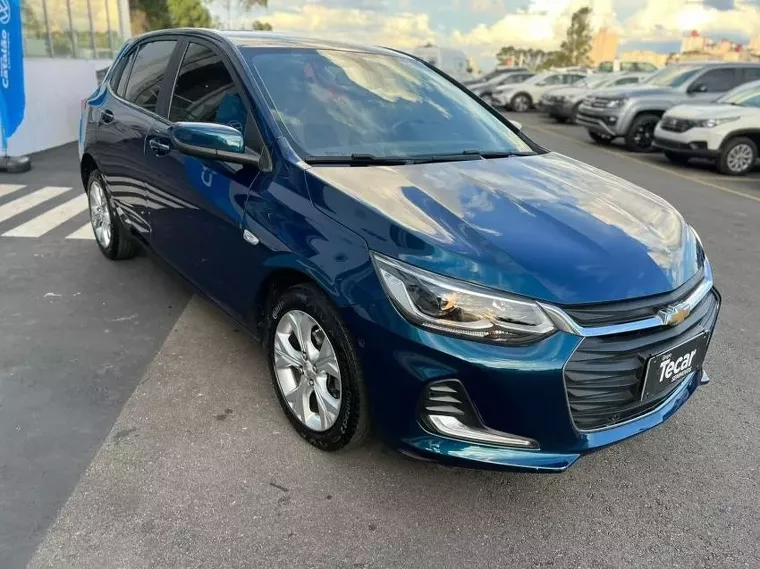 Chevrolet Onix Azul 14