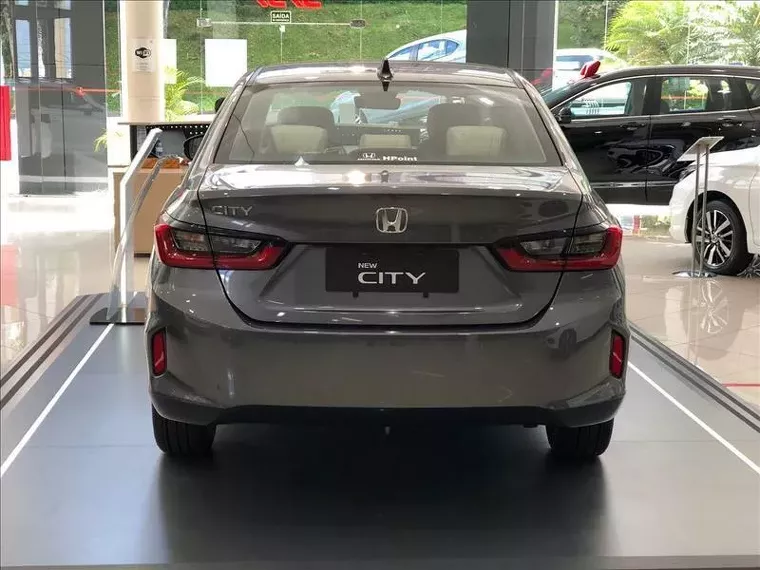 Honda City Cinza 2