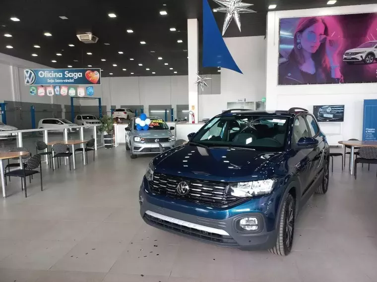 Volkswagen T-cross Azul 1