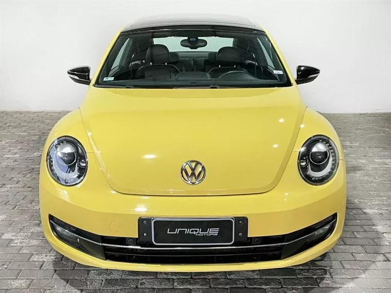 Volkswagen Fusca Amarelo 1