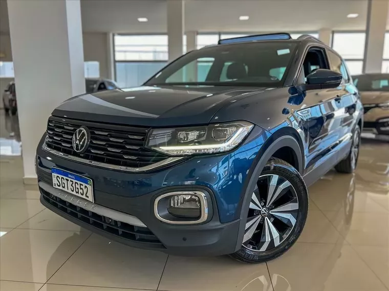 Volkswagen T-cross Azul 2