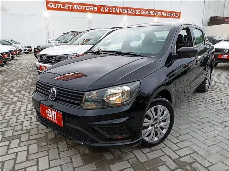 Volkswagen Voyage Preto 7