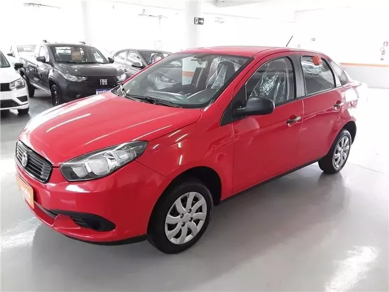 Fiat Grand Siena Vermelho 1