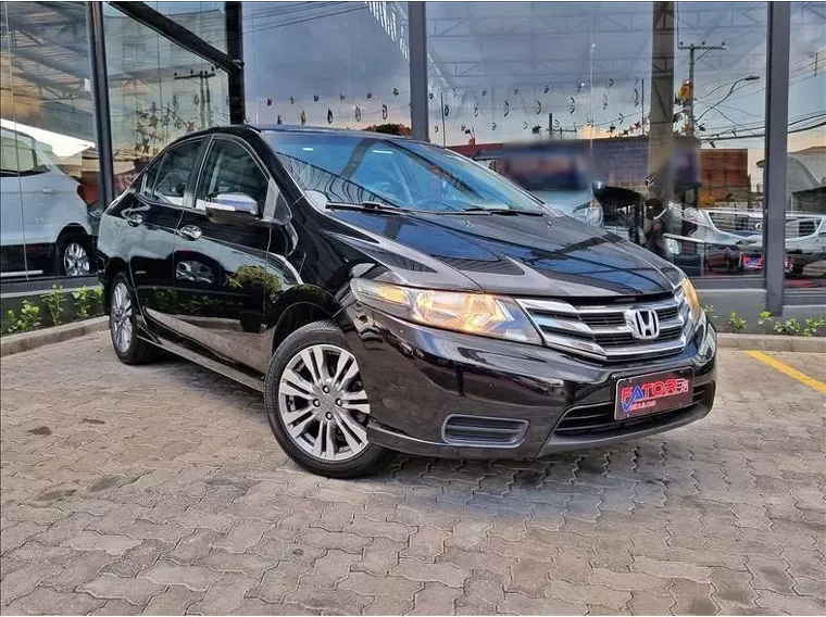 Honda City Preto 10