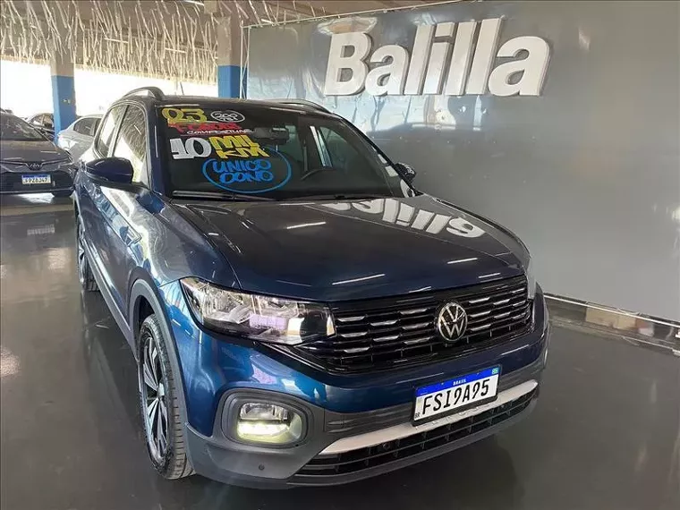 Volkswagen T-cross Azul 3