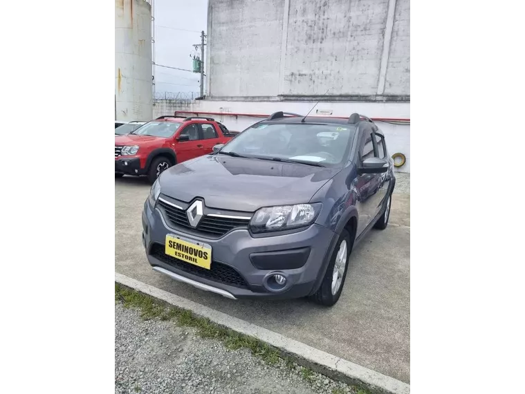 Renault Sandero Cinza 3