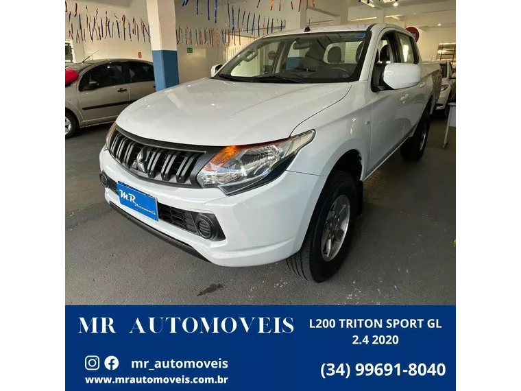 Mitsubishi L200 Triton Branco 8