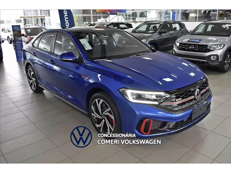 Volkswagen Jetta Azul 3