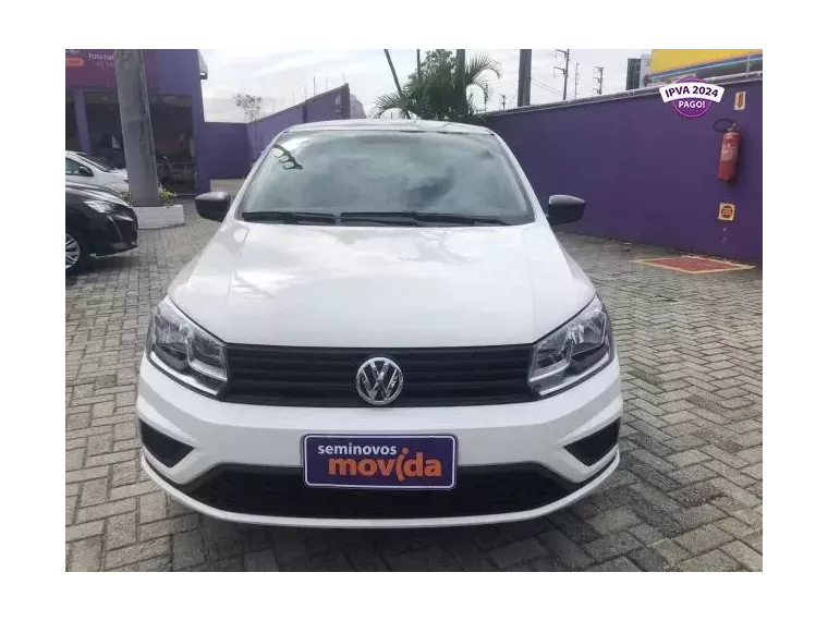 Volkswagen Voyage Branco 3