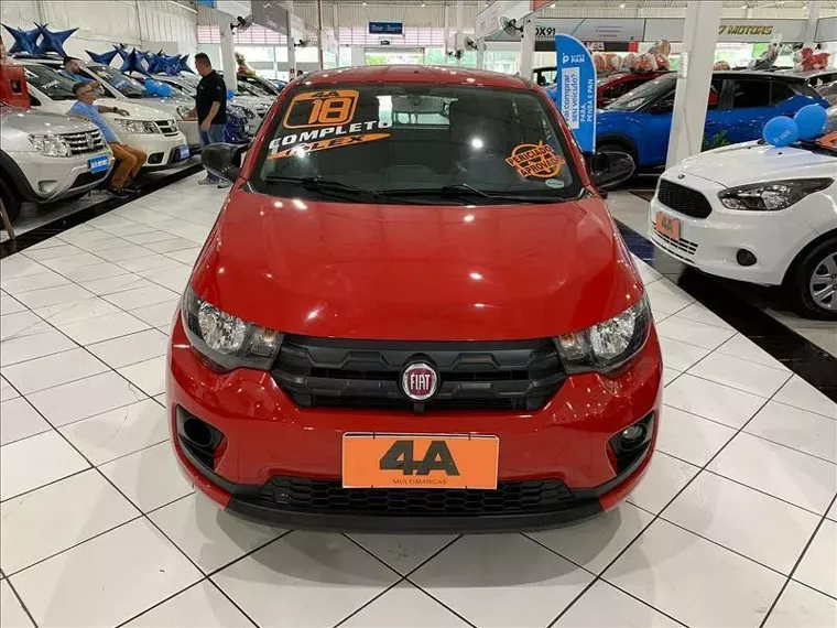 Fiat Mobi Vermelho 4